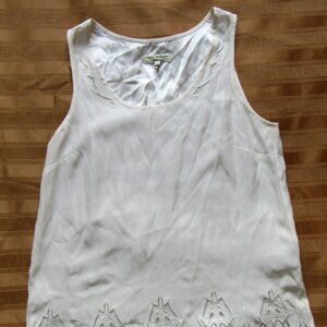 Rag & Bone Sleeveless Top 100% Silk , Beige